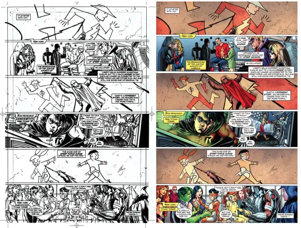 Line art style and dot control